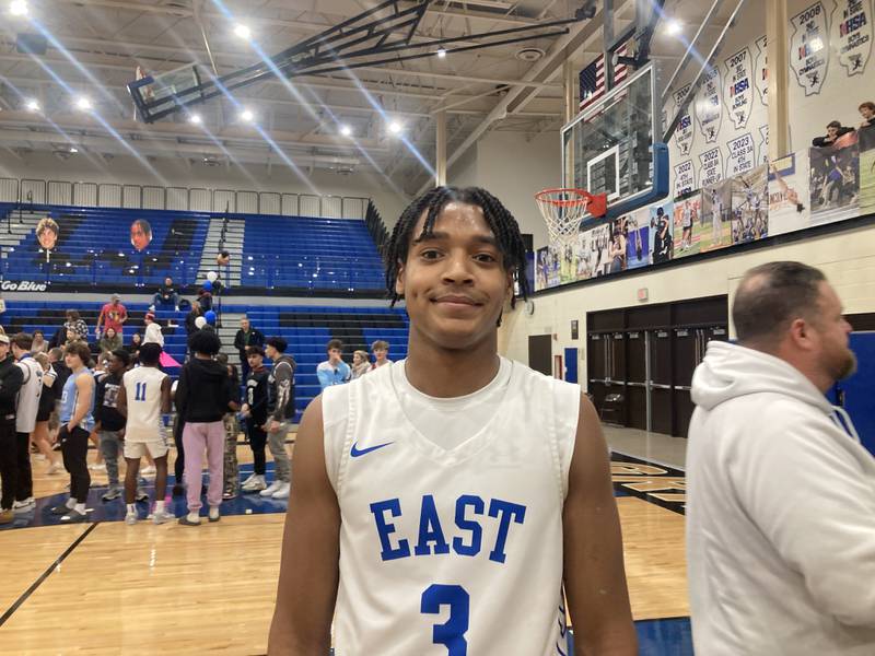 Brenden Sanders of Lincoln-Way East