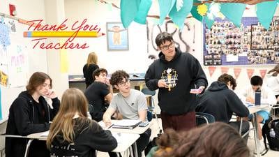 Kaneland High School teacher uses math to create personal connections with students