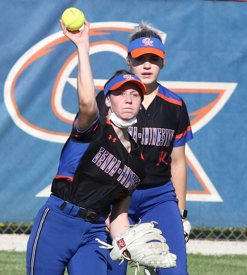 Photos GenoaKingston softball hosts Rockford Christian Shaw Local