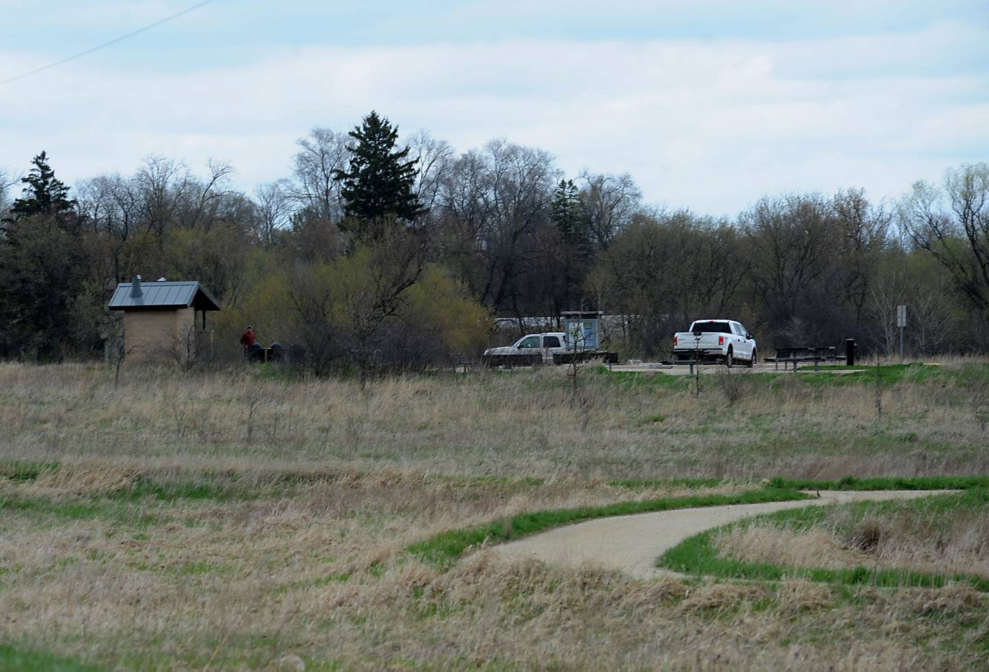 The McHenry County Conservation District’s North Branch Conservation Area at 11500 North Keystone Road in Richmond on Monday, May 2, 2022. A body was found near the entrance to the conservation area on Friday.