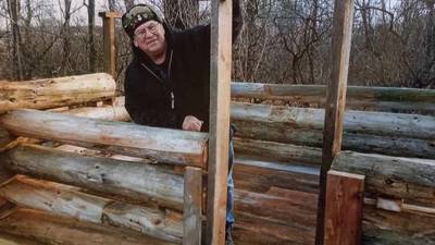 Pioneer Struggles: Building a Log Cabin