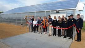 Photos: New greenhouse for Polo FFA