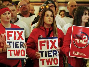 Eye On Illinois: Tier 2 reforms among many issues left undecided in May