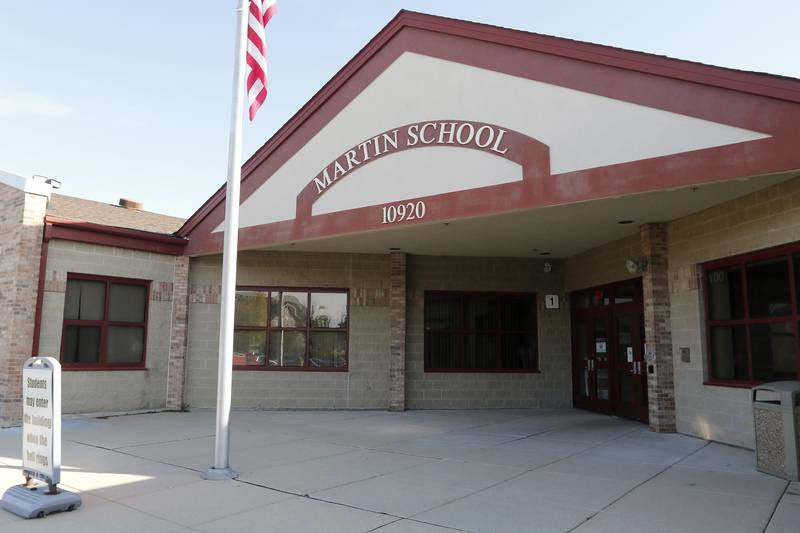 A Northwest Herald file photo shows Martin Elementary School, part of Huntley School District 158, in November 2021 in Lake in the Hills.