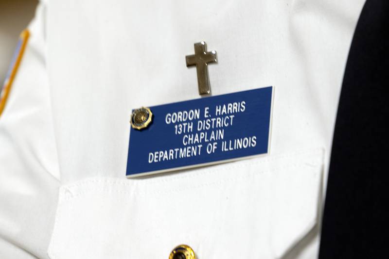 Military chaplain Gordon Harris speaks about the Feb. 2 presentation he will give during an interview Thursday, Jan. 23, 2025.
