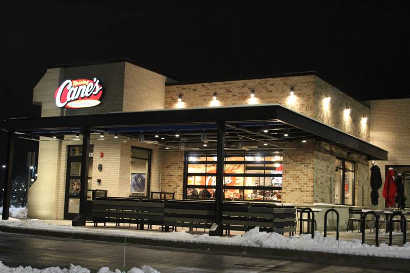 Raising Cane's in Algonquin holds its grand opening Thursday, Jan. 11, 2024.