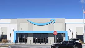Dumpster fire at Amazon warehouse in Huntley