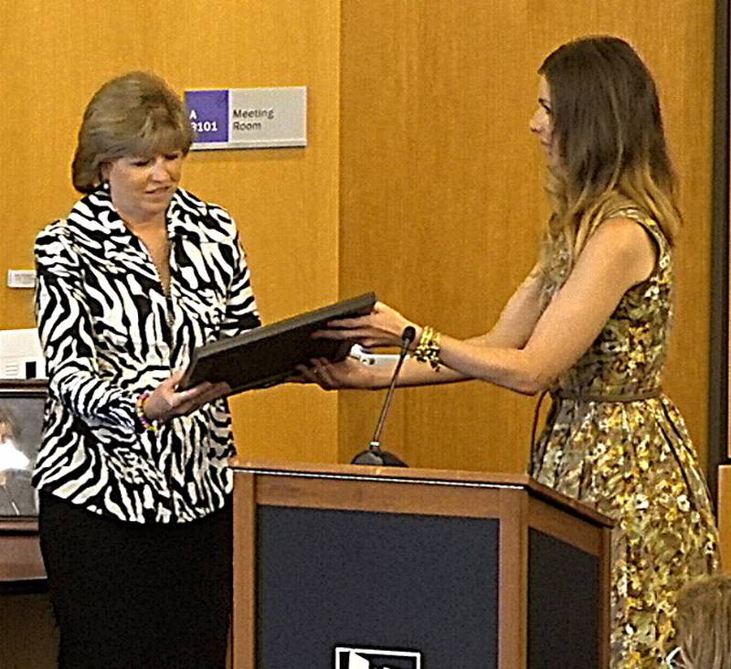 The Joliet Junior College Board of Trustees conferred the title of president emerita to Dr. Judy Mitchell at its June 15, 2022 meeting.