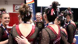 High school girls gymnastics: Prairie Ridge co-op wins 4th state title in 6 years