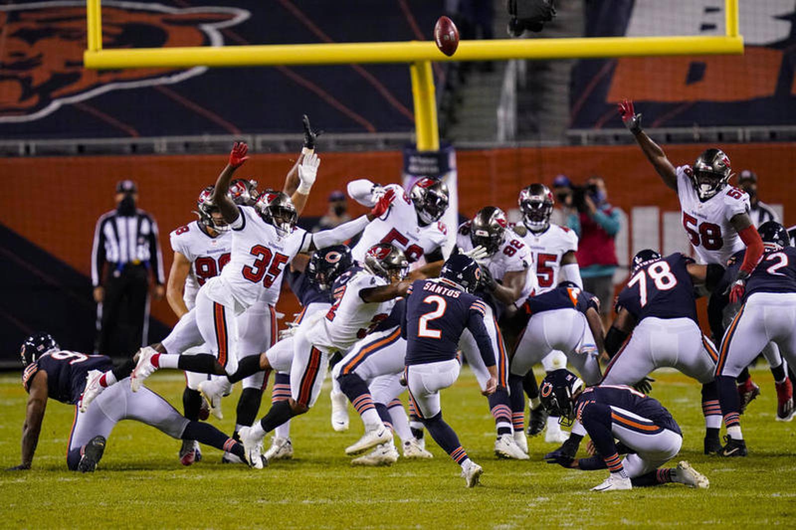 Bears kicker Cairo Santos drills game-winner in final minutes vs. Tampa Bay Buccaneers – Shaw Local
