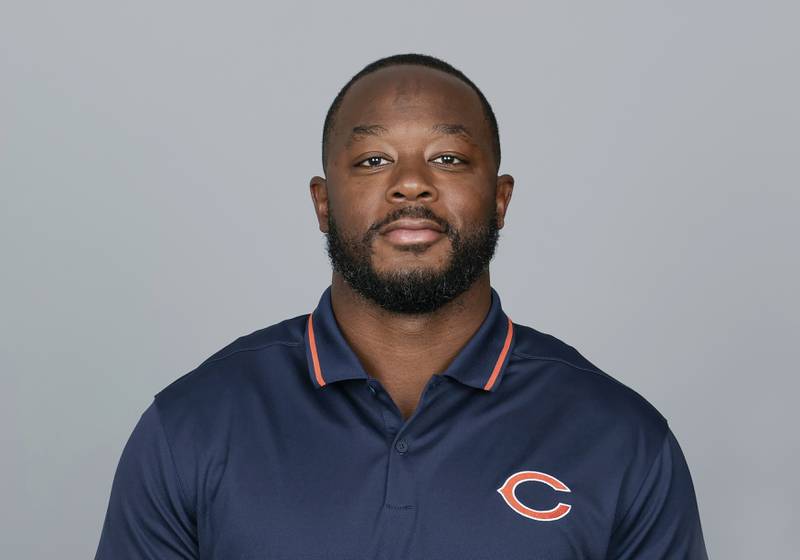 FILE - This is a 2024 photo of Thomas Brown of the Chicago Bears NFL football team. This image reflects the Chicago Bears active roster as of Thursday, April 25, 2024 when this image was taken. (AP Photo)