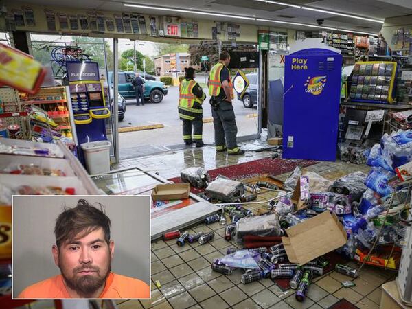 Man who drunkenly crashed into Woodstock Food Mart, hurt a woman, gets 180 days in jail
