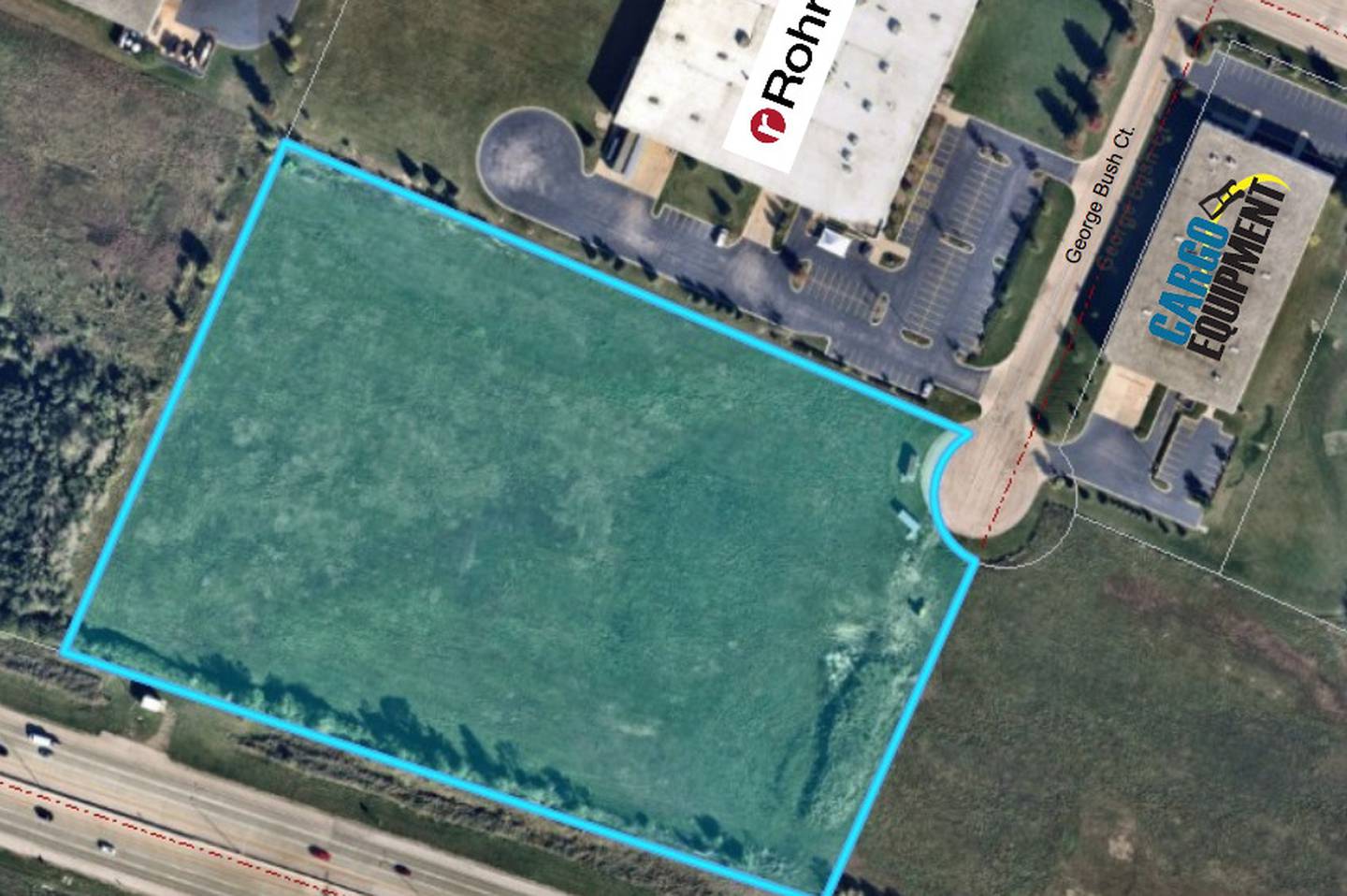 Rieche Partners LLC proposes to build a 175,600-square-foot warehouse, storage and distribution facility on George Bush Court in the Huntley Corporate Park.