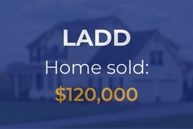 Single-family home sells for $120,000 in Ladd