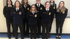 West Carroll FFA teams do well at District 1 competition