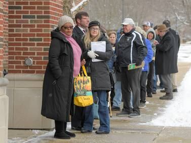 Kane County area candidate hopefuls line up to file nominating papers