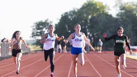Newman sprinters have big day, Fulton girls take second at 1A Erie Sectional track and field meet