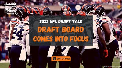 Bears Insider podcast 305: The 2023 draft board comes into focus