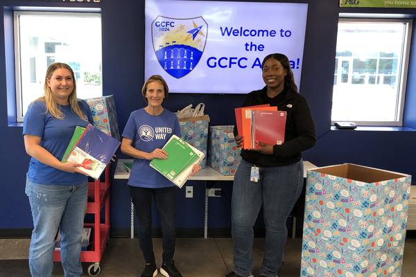 Procter & Gamble holds school supply drive