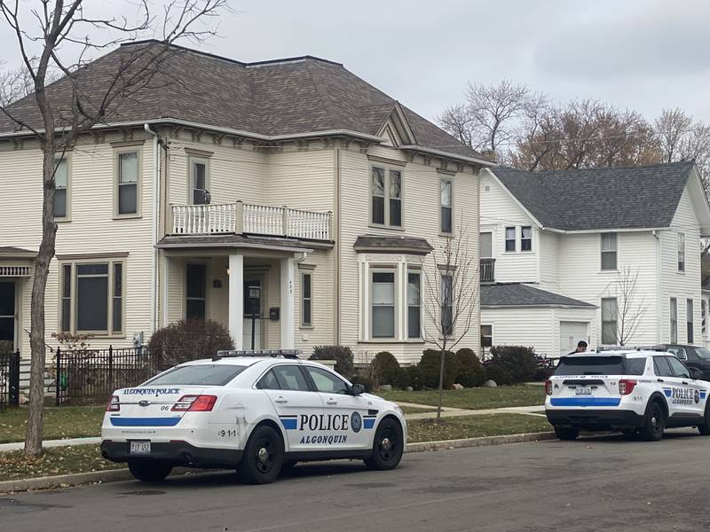 Algonquin police in the 400 block of La Fox River Drive