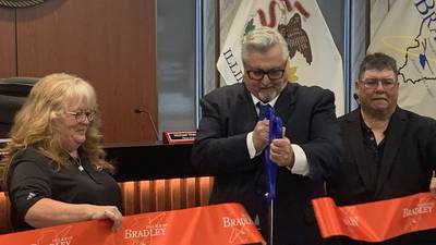 Bradley unveils rehabbed board room
