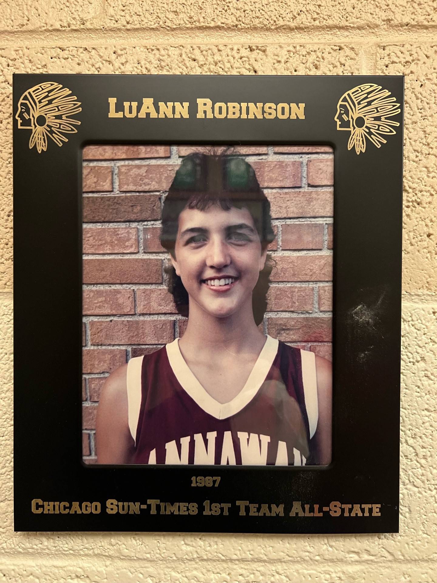 LuAnn Robinson was an All-State player for Annawan from the class of 1988.