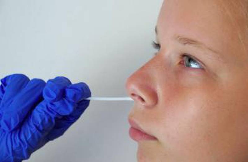 Sterling schools began rapid-testing students for COVID-19 Monday, using a Rapid PCR test.