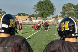 Herscher hosts four area teams for 11 on 11 football scrimmages