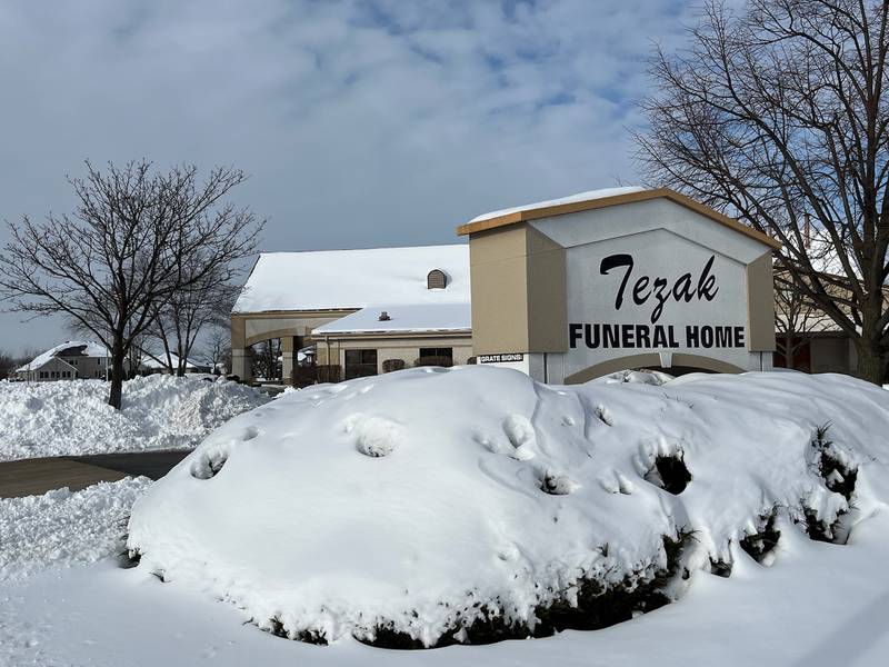 Tezak Funeral Home, 1211 Plainfield Road, Joliet, seen on Friday, Feb. 4, 2022.