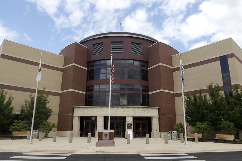 The McHenry County Government Center on Monday, Sept. 18, 2023.  
As part of the SAFE-T Act approved by state lawmakers in 2021, Monday is the first day that Illinois started eliminating cash bail for those charged with crimes.