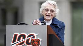 Chicago Bears team owner Virginia Halas McCaskey turns 100 on Thursday