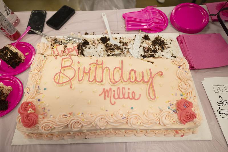 No good birthday party is complete without cake as seen Tuesday, Feb. 25, 2025, at PetSmart in Sterling.