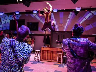 ‘Million Dollar Quartet’ extended to January at Aurora’s Stolp Island Theatre