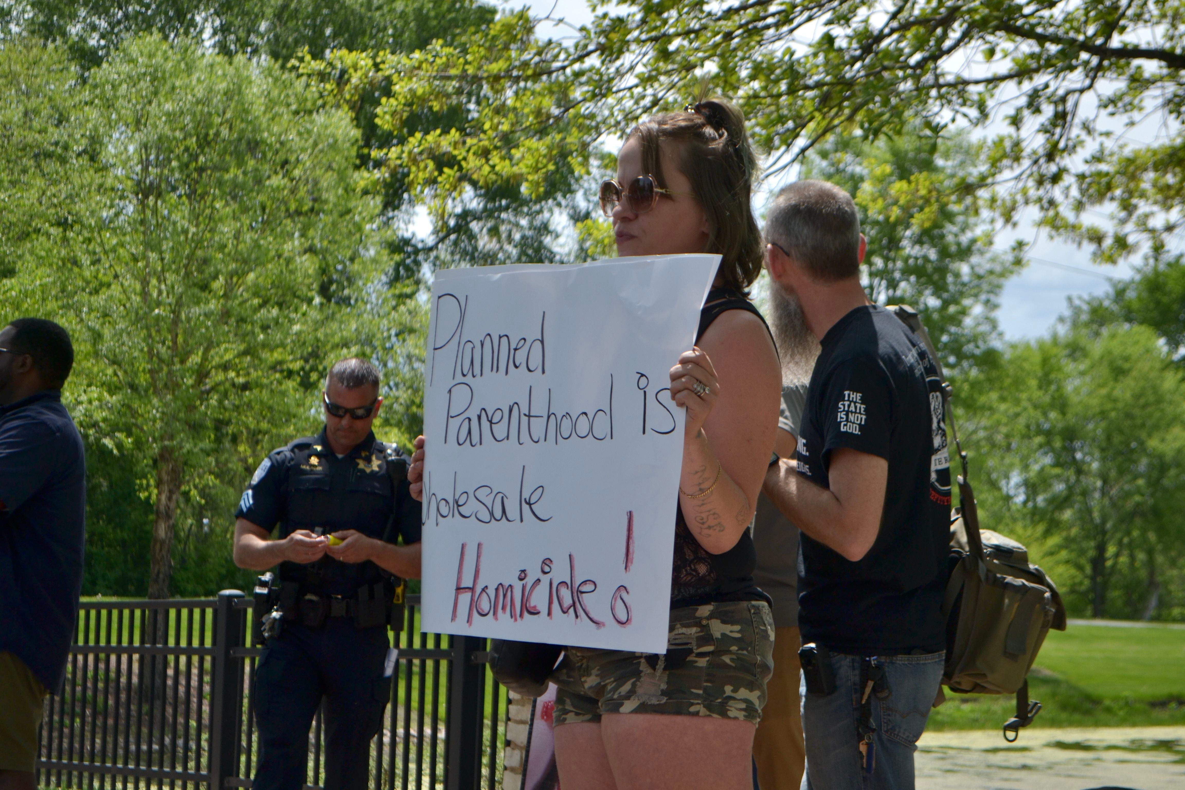 plainfield, abortion, rally