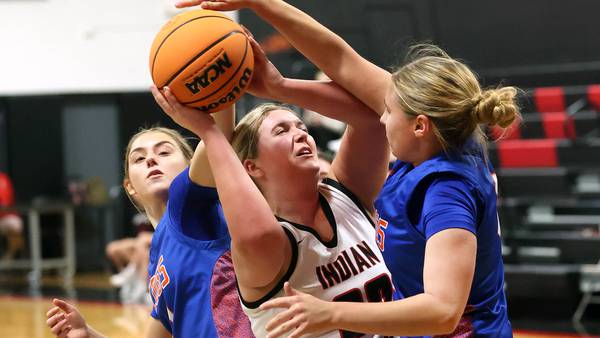 Photos: Indian Creek hosts Genoa-Kingston in girls basketball action