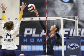 Dayton recruit Hannah Herrick’s 22 kills power Oswego past Neuqua Valley to third straight regional title