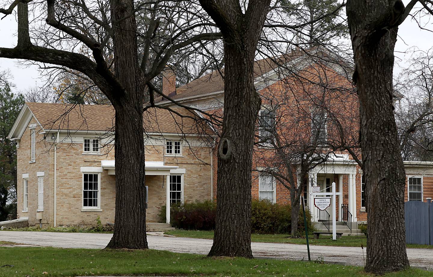 The Tarpley House, on Friday, Nov. 15, 2024, is located on the property of St. Mary’s Episcopal Church at 210 McHenry Ave. The building is also known as the Crystal Lake Academy Building or the former Gates House.