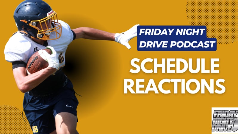 IHSA football schedule release reaction: Friday Night Drive podcast