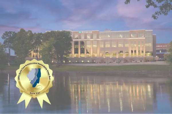 Riverside Medical Center receives Gold Tier ranking from the Illinois Department of Public Health 