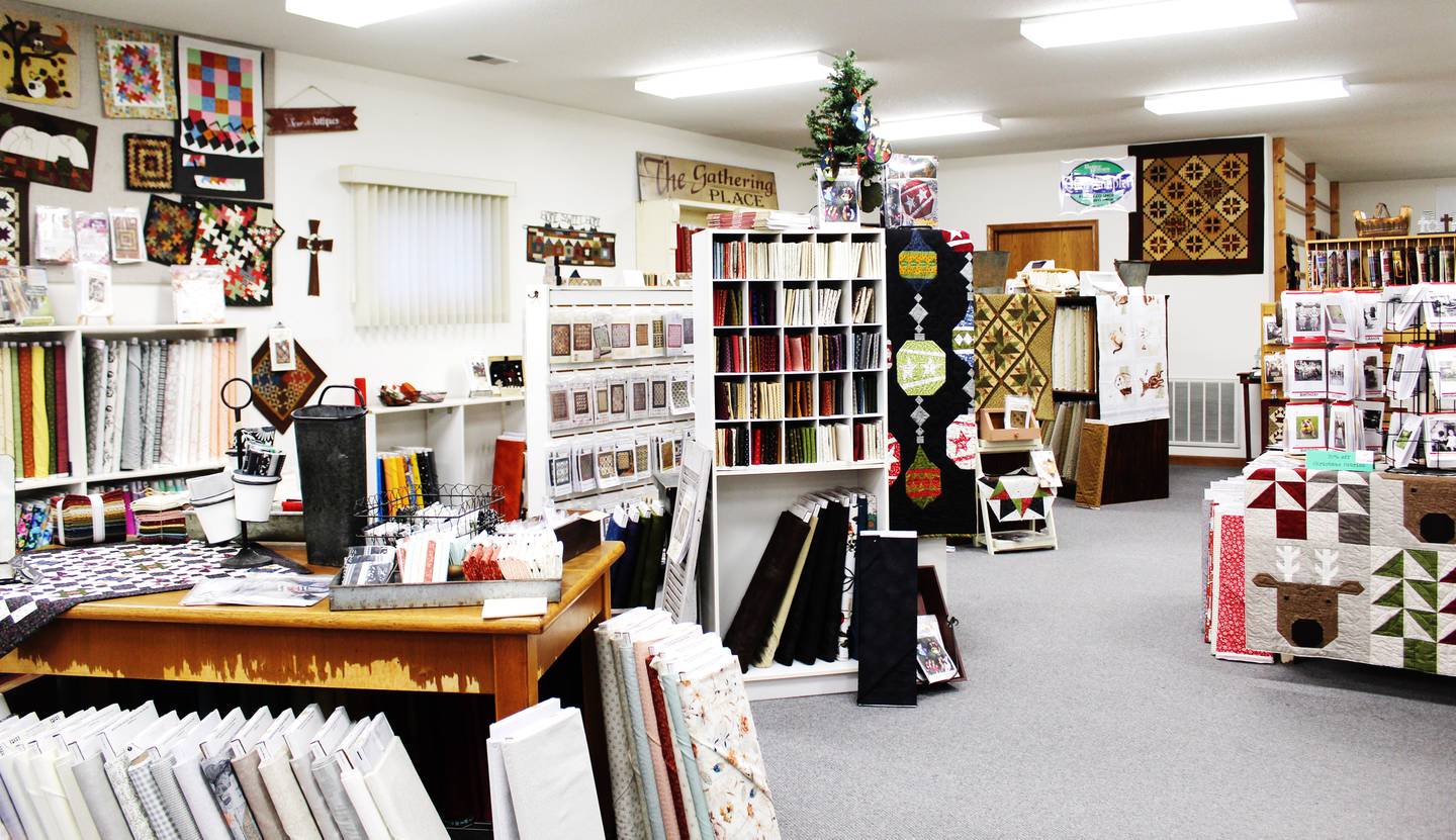 Yellow Creek Quilt Designs, 160 South Main St. in Pearl City, is open from 10 a.m. to 4 p.m. Thursday through Saturday.