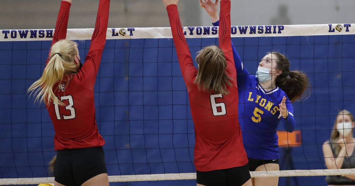 Photos Lyons Township vs. Hinsdale Central Volleyball Shaw Local