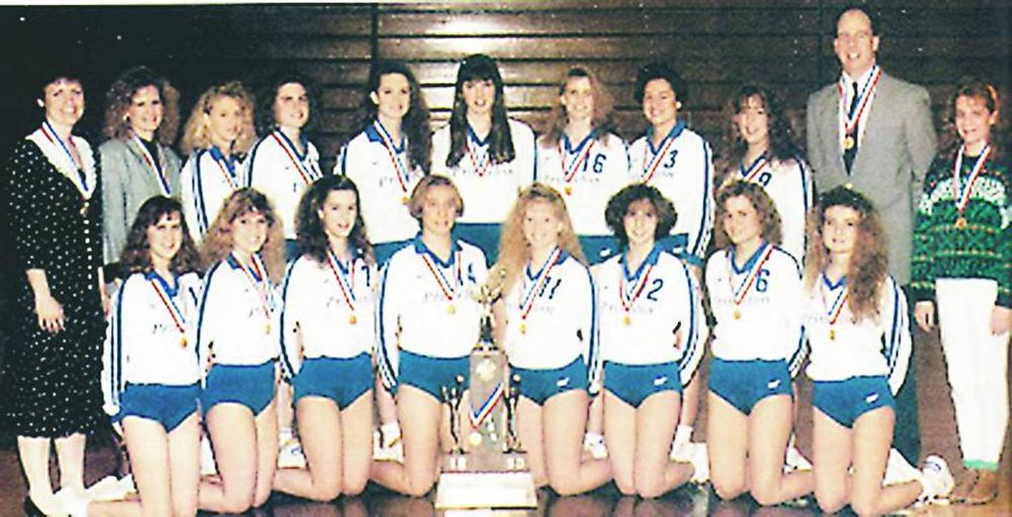 Princeton has a rich tradition in volleyball. It has made four state tournament appearances, including the 1990 state championship team pictured here. The Tigresses have won 19 regional and 11 sectional championships. On Monday, Princeton was announced as the No. 47 best program in the state as part of the IHSA's top 50 countdown.