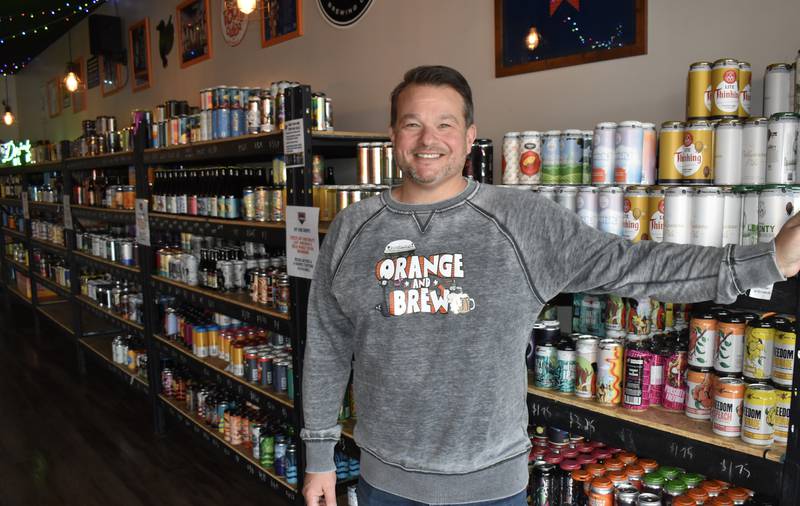 Orange & Brew Bottle Shop & Tap Room recently was named one of the best bars in the world by Craft Beer & Brewing magazine, an honor that took owner Eric Schmidt by surprise.