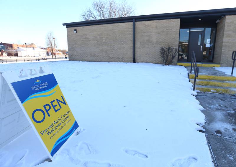 The new Heritage Corridor Visitors Center opened on Wednesday Jan. 26, 2022 in Utica. The welcome center is located on the north entrance to the former Utica School building at the corner of Route 178 and Church Street downtown Utica.