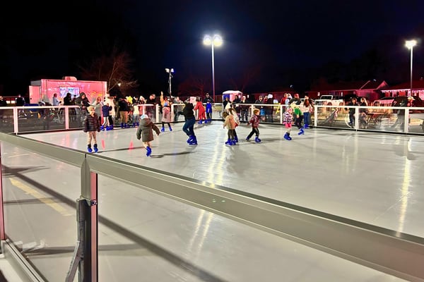 Synthetic outdoor ice rink returns this season at The Grove at Goselin Park 