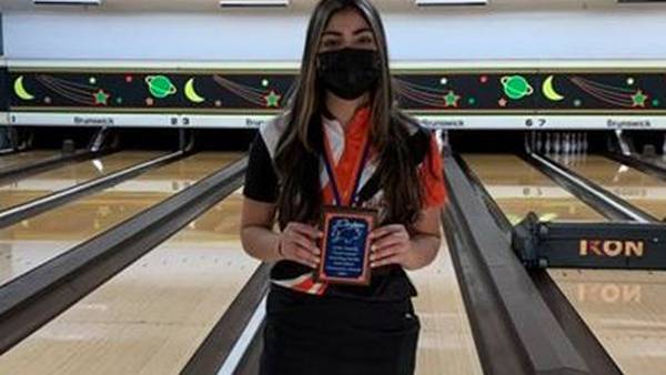 Kane County Chronicle Athlete of Week: Lida Burgos, St. Charles East, bowling, junior
