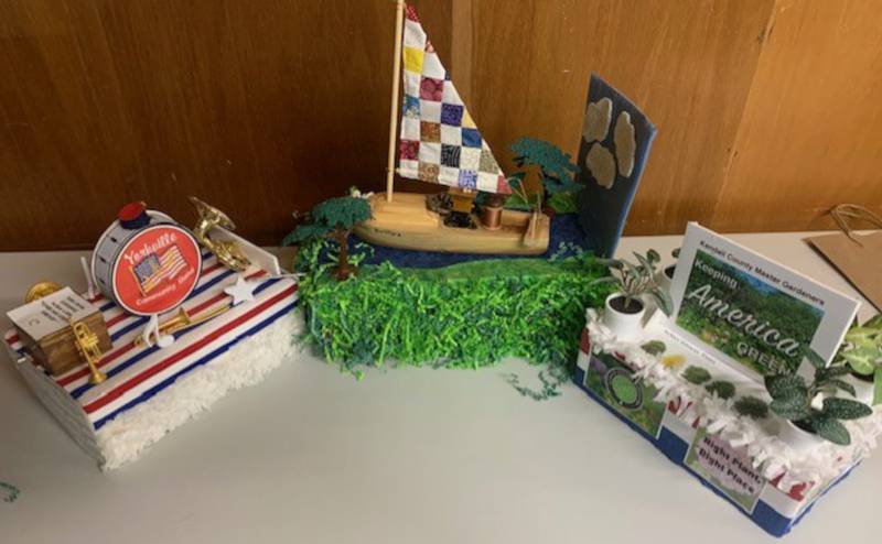 Shoe Box floats will be on display from 9 a.m. to noon on July 4, 2023, at the Chapel on the Green, 107 West Center St., Yorkville.