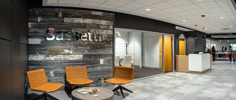 Krusinski Construction completes Sassetti's headquarters relocation.