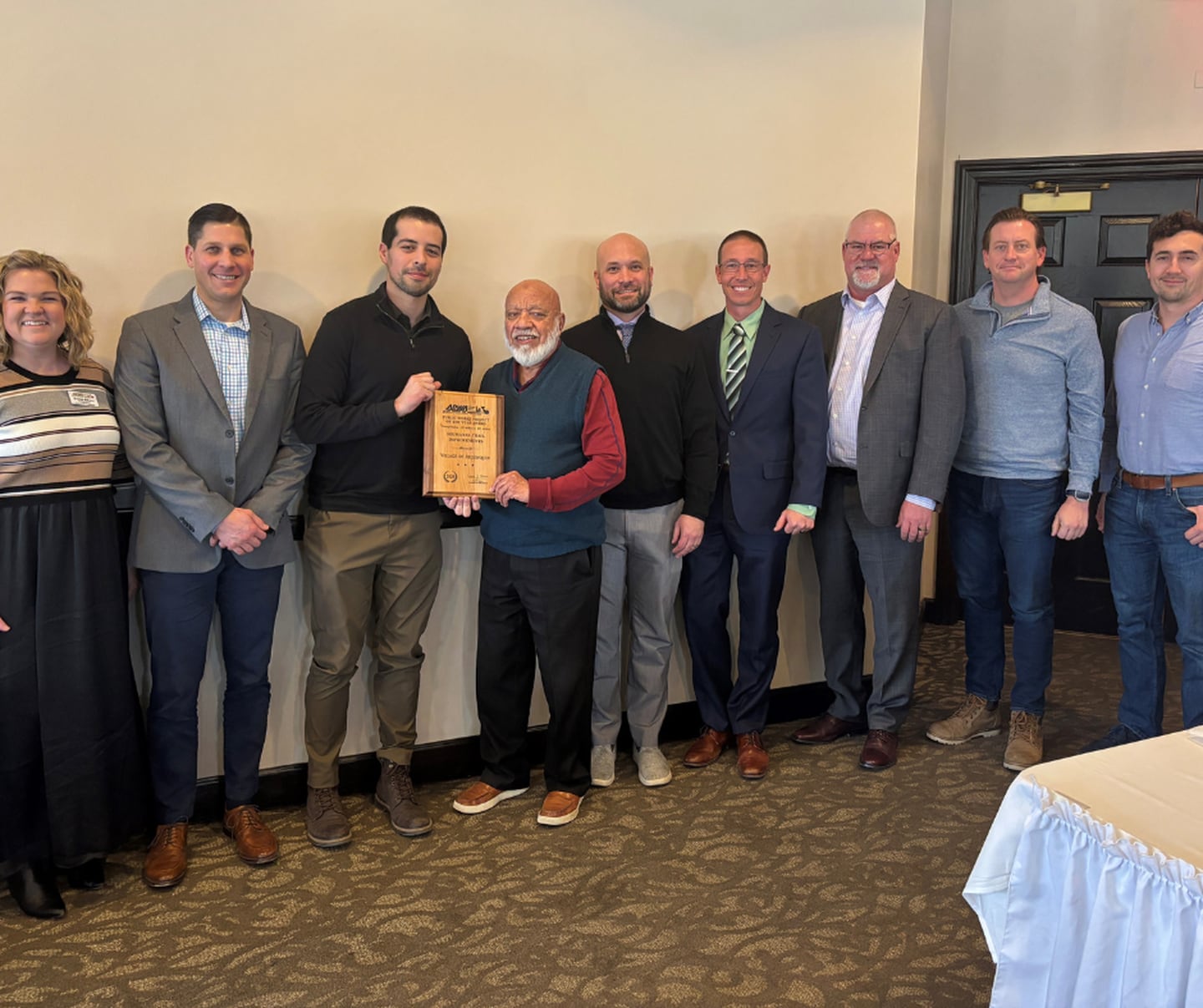 Algonquin’s Souwanas Trail Improvements Project has been named Project of the Year in the Transportation category by the American Public Works Association’s Fox Valley Branch.