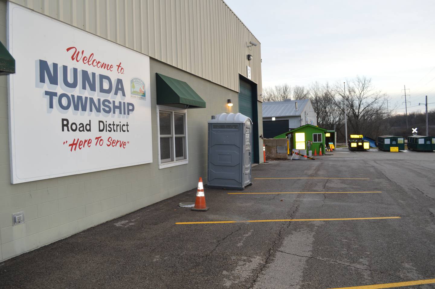 The Nunda Township Road District facility on Bay Road is seen Monday, Dec. 27, 2021. Highway Commissioner Mike Lesperance won a ruling last week in a lawsuit he filed against the Nunda Township Board of Trustees.